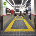 Professional 400mm Interlocking Garage Floor Tiles 18mm Thick Colorful PP Drainage Grille for Home Garage and Car Showroom