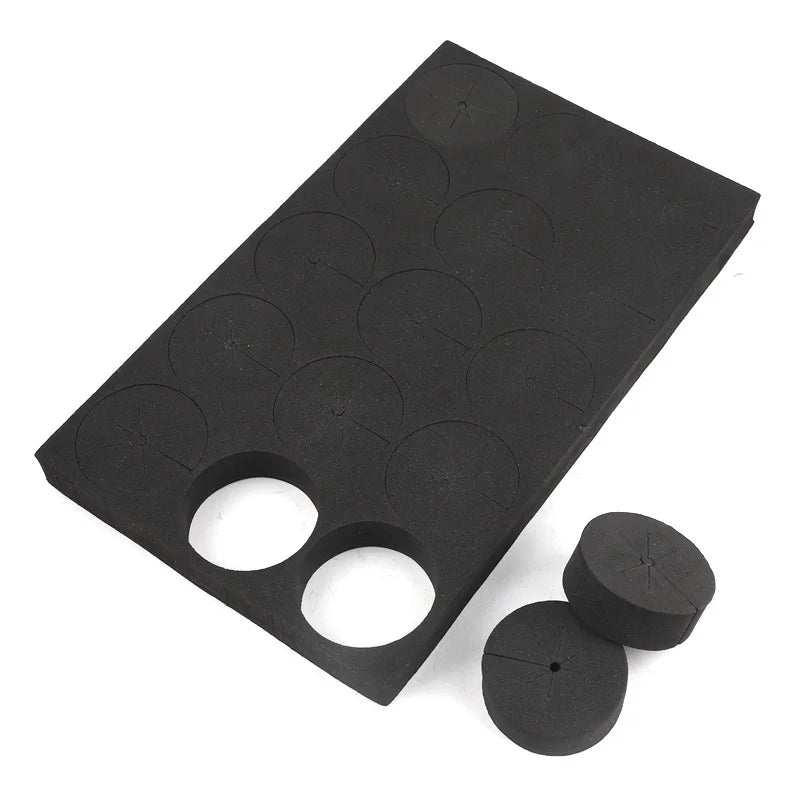 20~70mm Black Garden Clone Collars EVA Foam Sponge Hydroponics Cloning Plants Germination Machines DIY Cloner