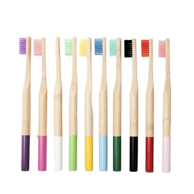 Environmentally Friendly Customizable Cheap Biodegradable Bamboo Toothbrush