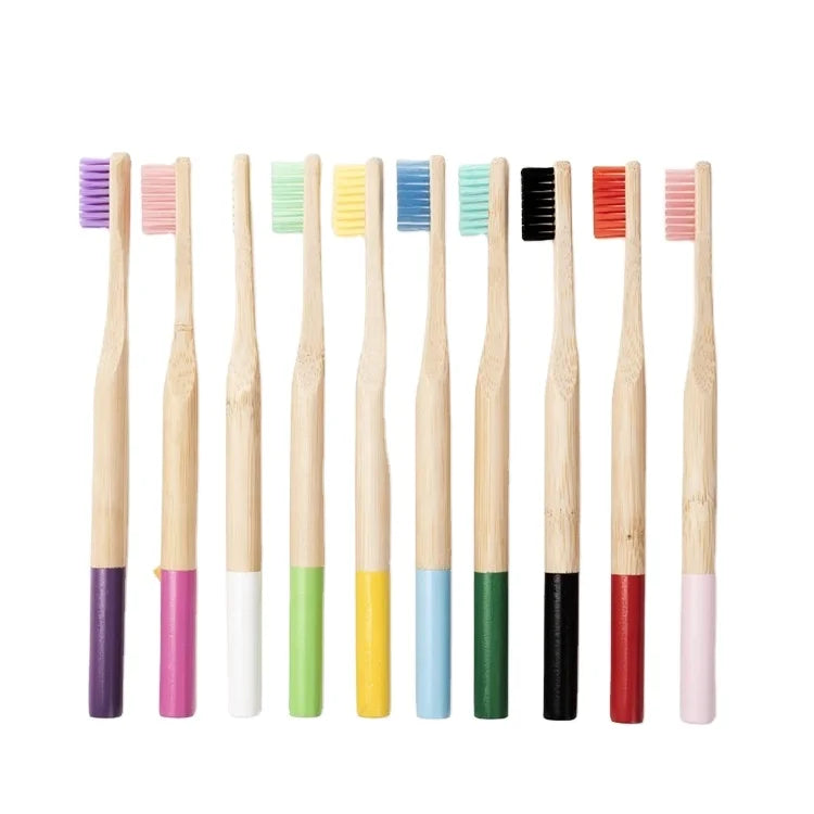 Environmentally Friendly Customizable Cheap Biodegradable Bamboo Toothbrush