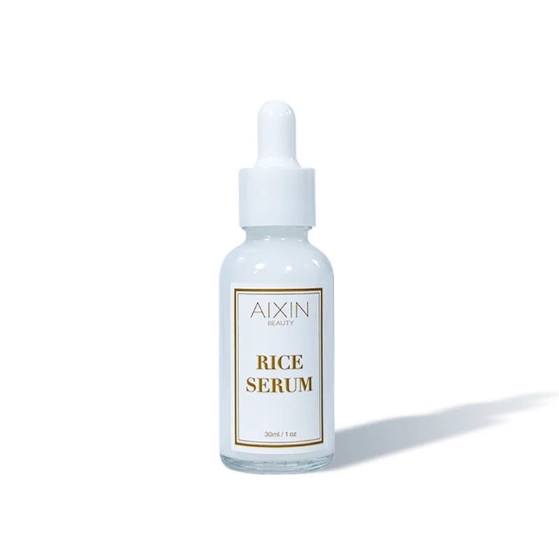 Aixin Private Label Rice Skin Care Set Face Cream Emulsions Serum Hyaluronic Acid Skin Care Whitening Rice Face Serum
