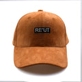 Custom Suede 6 Panel Structured Sports Baseball Cap with 3D Logo Dobby Pattern Poplin Fabric Hand Embroidery Dot/Argyle