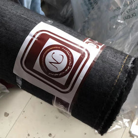 Wholesale Black Overcoat Woven Interlining Fabric for Suit Robes Jackets-YBLMC160-160GSM-150CM 60