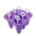 Collapsible Silicone Popsicle Mold for Refrigerator Reusable Ice Popsicle Maker Mold for Dishwasher