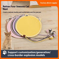 Solid Pattern Washable Cotton Summer Coolness Cat Scratching Pads Indoor Pet Furniture Protector Wall Carpets Sofas for Couches