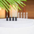 Wholesale Mini 2ml Travel Spray Glass Vial Snap on Press on Clip Sample Perfume Glass Vials
