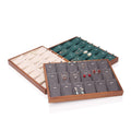 Solid Wood Lacquer Pendant Tray Window Counter Stud Earrings Pendant Jewelry Display Watch Pallet Live Display