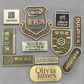 Wholesale Custom Brand Logo Engraved Metal Labels for Furniture logo