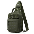 GERANNUR Waterproof Outdoor Sling Fishing Tackle Bag With Large Storage Professional Fishing Bag