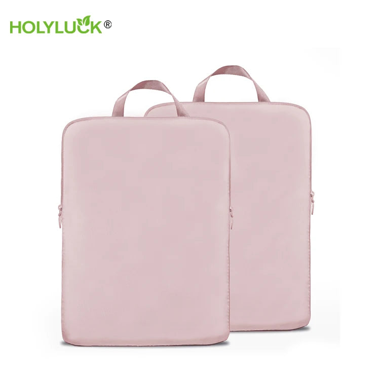 Travel Organizer Bag 2pc Set Washable Clothes Tidy Organizer Wardrobe Suitcase Pouch Case Shoes Packing Cube Travel