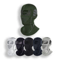 Wholesale Black Full Face Balaclava Ski Mask One-Hole Bandana for Winter Sports and Fishing Warm Outdoor Lighting
