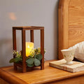 Wholesale Black Wooden Lantern Candle Holders Vintage Table Centerpiece for Wood Crafts Wooden Boxes Wall Signs