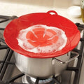 Multifunctional Silicone Kitchen Gadgets Spill Stopper Anti-Overflow Pot Cover Cooking Utensil and Pot Lids