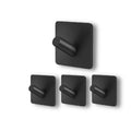 Bath Towel Hook Brushed Stainless Steel Wall  Cook Towel Bathrooms Stick Hanging Stainless Steel Peel and Adhesive Coat Hooks