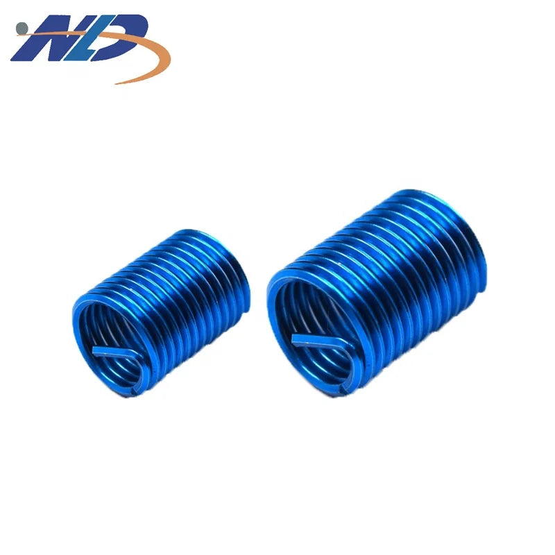 NLD High Strength 316Stainless Steel Metal Helicoils M10*1.5*1.0D M6*1.25*2.0DSilver Fine Thread Insert