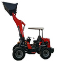 1 TON 800kgs Farms Used New Small Mini Wheel Loader Front Backhoe Loader Mini Fork Skid Steel Loaders Shovel Tractors Price