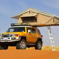 2024 4x4 Foldable SUV Truck Pickup Soft Shell Roof Top Tent Outdoor Canvas Straight Bracing Type for Car Camping on Sale