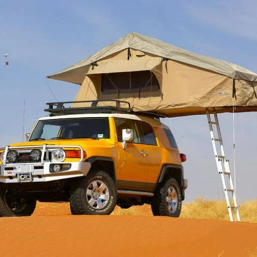 2024 4x4 Foldable SUV Truck Pickup Soft Shell Roof Top Tent Outdoor Canvas Straight Bracing Type for Car Camping on Sale