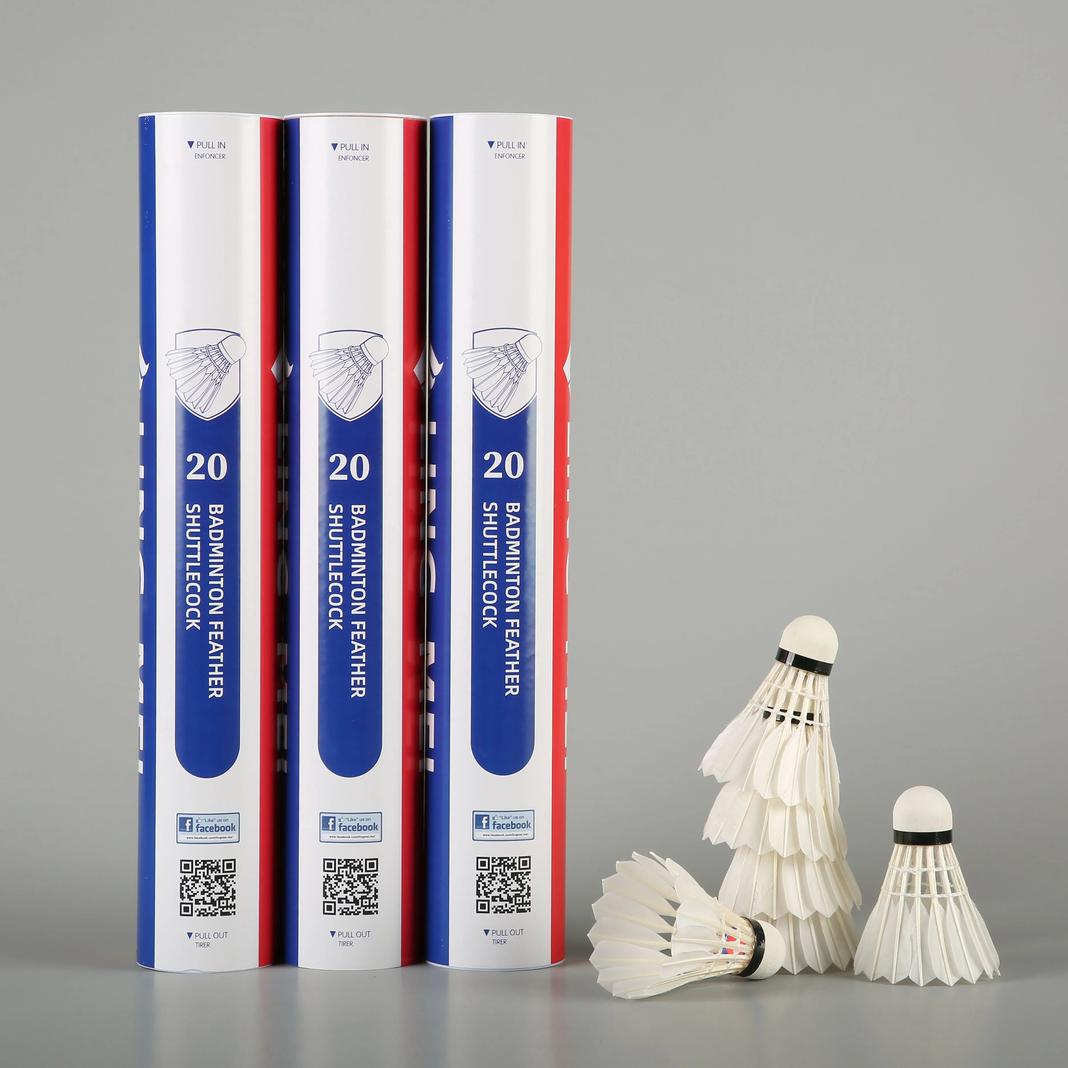 Lingmei 20 Badminton Shuttlecock