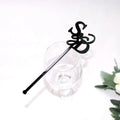 Laser Black Mirror Acrylic Stirring Stick Coffee Drink Cocktail Tea Stirring Stick