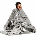 160*210cm Survival Camping Emergency Mylar Blanket Outdoor Rescue Space Foil Survival Blanket Mylar Emergency Blanket
