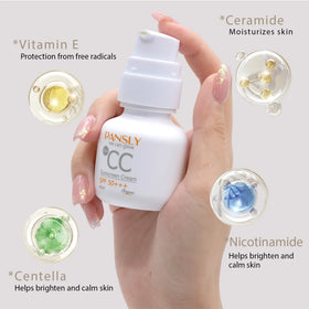 Organic CC Beauty Cream Foundation for Dark Skin Moisturizing Natural CC Cream Wholesale BB & CC Creams