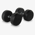 Rubber Coated Dumbbell Set Strength Training Functional Trainer