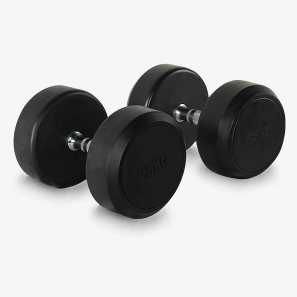Rubber Coated Dumbbell Set Strength Training Functional Trainer