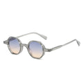 Vintage Woman Fashion Brand Sunglasses Female Retro Designer Shades High Quality Retro Small Custom Logo Polygon Sun Glasses Men