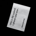 Wholesale Small White Non-Woven Flat-Mouth Jewelry Bag with Own Logo Printing Non-woven Bag