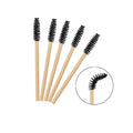 Private Label Eco Friendly Bamboo Handle Mascara Lash Brush