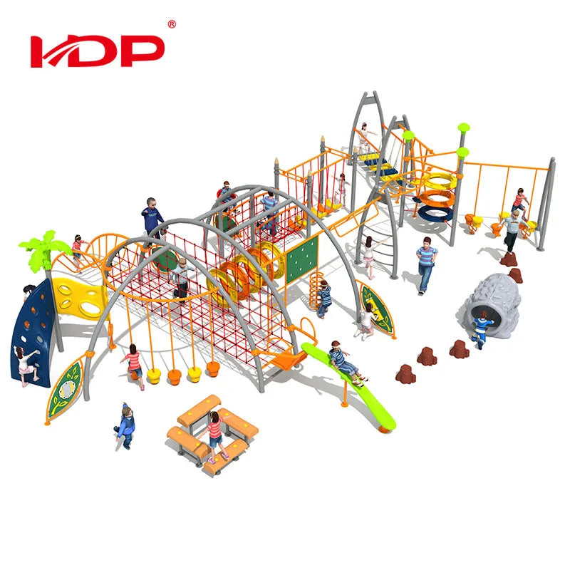 HUADONG Safe Children Outdoor Playground Large Combination Amusement Exercise Multi-function Fitness Equipment