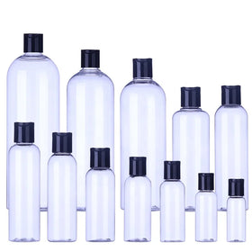 PET Plastic Bottle Hot Sale Press Lotion Container Cosmetics Shower Gel Skin Body Hair Care Products Shampoo Plastic Screw Cap