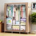 Shelves System Cabinet Design Furniture Organizers Bedroom Fabric Wardrobe Closet