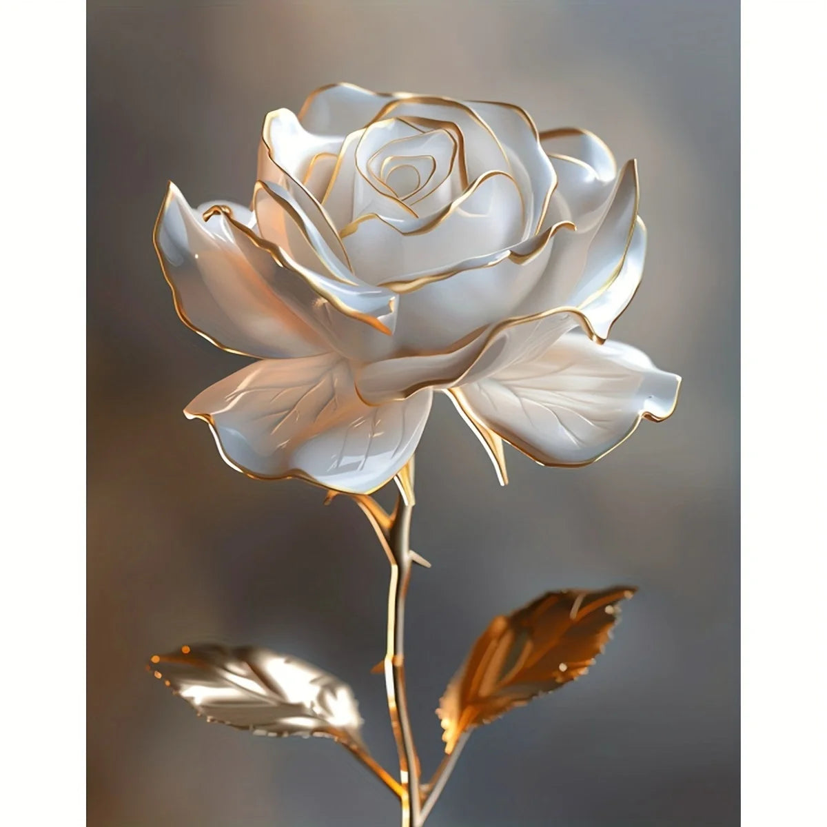CHENISTORY 58098 Printed Canvas Flower Paint Drawing Coloring Numbers Home Decor Living Room Acrylic Hand Painting for Living
