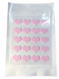 Hysent Clear Acne Remover Hydrocolloid Pimple Patch 20 Dots Heart Shape Cruelty-Free Fragrance-Free All Skin Types