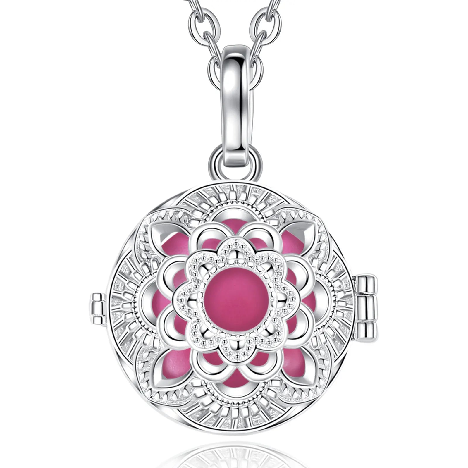 Bell Harmony Locket Angel Chime Caller Bell Ball Pregnancy Bola Ball Locket Necklace