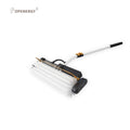Telescopic Roller Brush 3.5m/5.5m/7.5m 64cm Cleaning Width 150W Motor Solar Panel Cleaning Machine Washing Dry Topenergy TEC-B04