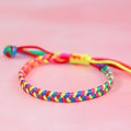 New Simple Fashion Bracelet Pour Femme Dragon Boat Festival rainbow Bracelet Colorful Rope Woven Friendship Bracelet