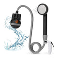 Electric Hand Held Portable Outdoor Shower Bidet Sprayer with Hose for Camping Beach Pool Rinsing Pet Cleaning