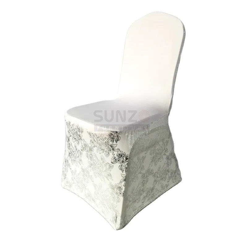 Wholesale White Chair Cover for Chiavari Chair Fancy Cloth Furniture Protector for Wedding Banquet Party and Event Decoration