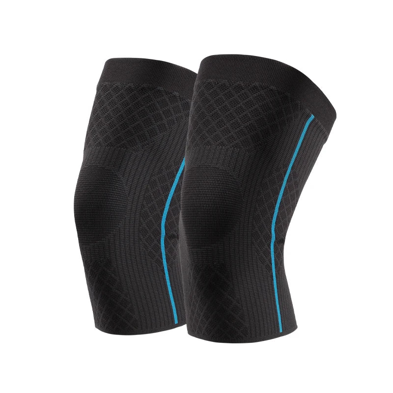 SHIWEI-2115#Compression Knee Sleeve Brace Cheap Price Knitted Knee Protector Sports Knee Support