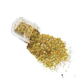 Xucai Factory Wholesale Holographic Gold Glitter Pigment Fine Bio Glitter Powder Wall Coating Paint Promotional Party Supplies