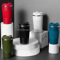 Portable 380ml/510ml Stainless Steel Thermos Cup Hot Beverages Office Use Gifts Logo Double-Walled Coffee Travel Mug