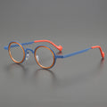 Handmade Luxury Corrective Glasses Chinese Custom Latest Gold Good Quality Acetate Yellow Red Blue Green Party Kids Men Women