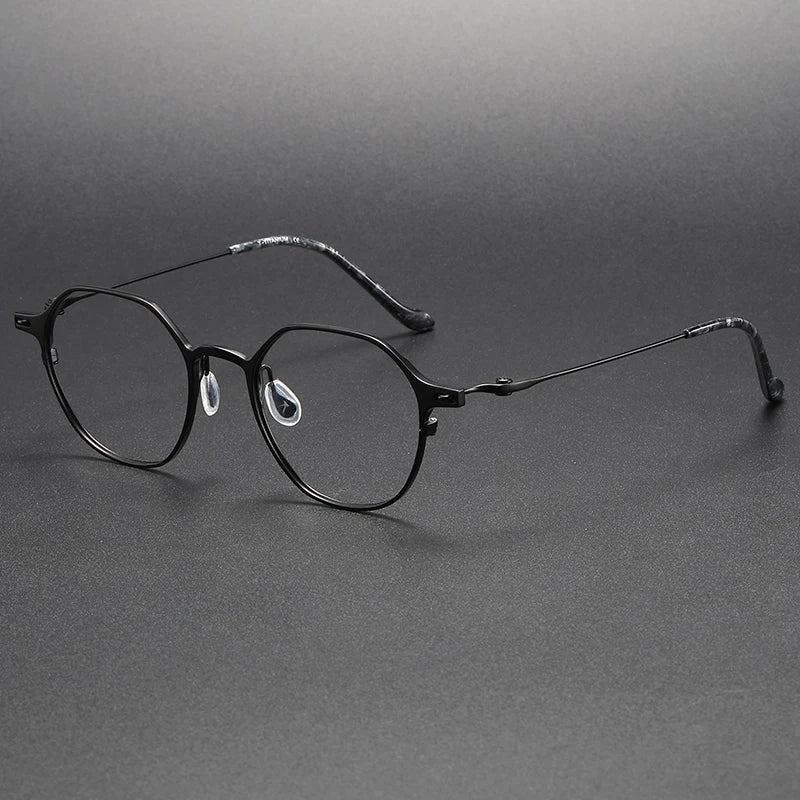 202316 Titanium Glasses Spectacle Frame Full Rim Retro Eye Glasses Frame Optical Eyeglass Frames