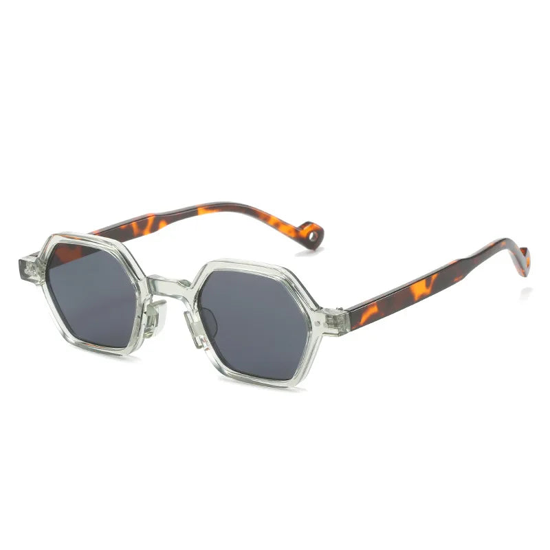 Ins Small Polygon Eyeglasses Frames Classic Vintage Retro Sunglasses for Men and Women Custom Own logo Lunette De Soleil Uv400