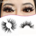 Wholesale OEM Logo Natural Looking 3D Mink Fur Full Strip Eyelashes Daily Eyelashes Vendor