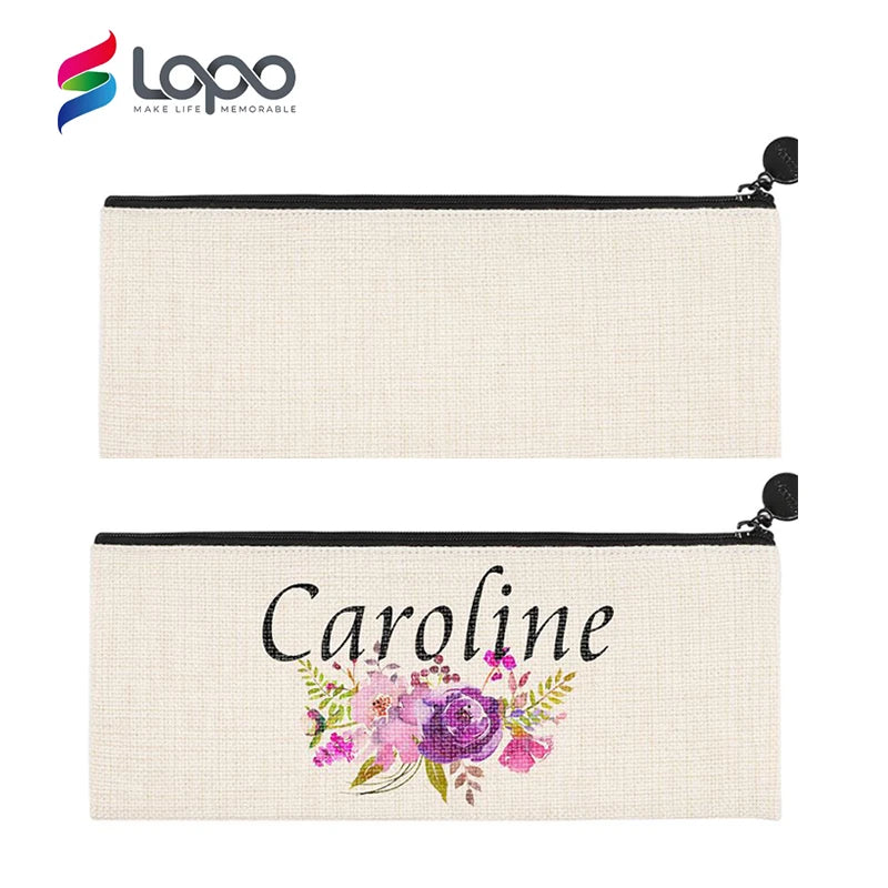Hotsale Sublimation Fabric Quality Textile Blanks Large Tote Natural Linen Handbag MegaBDM