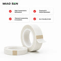 White Glass Cloth Pressure Sensitive Insulation Tape High Temperature & UV Resistant for Transformers & Electric Motors